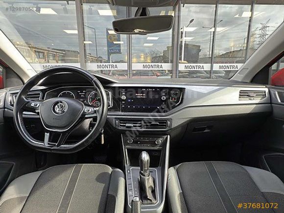 2018 VW POLO BOYASIZ 1.6 TDİ OTOMATİK HİGHLİNE KIRMIZI