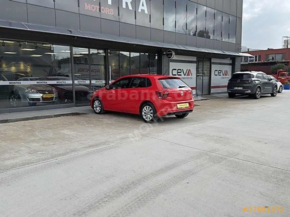 2018 VW POLO BOYASIZ 1.6 TDİ OTOMATİK HİGHLİNE KIRMIZI