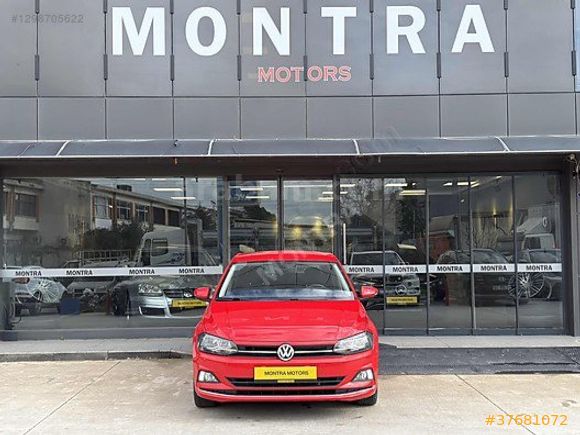 2018 VW POLO BOYASIZ 1.6 TDİ OTOMATİK HİGHLİNE KIRMIZI