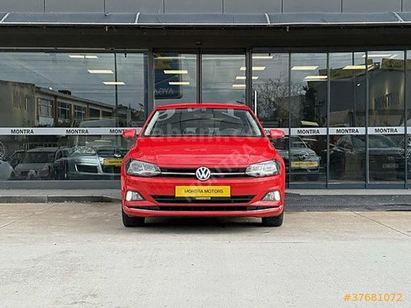 2018 VW POLO BOYASIZ 1.6 TDİ OTOMATİK HİGHLİNE KIRMIZI