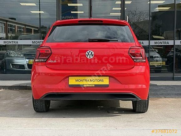 2018 VW POLO BOYASIZ 1.6 TDİ OTOMATİK HİGHLİNE KIRMIZI