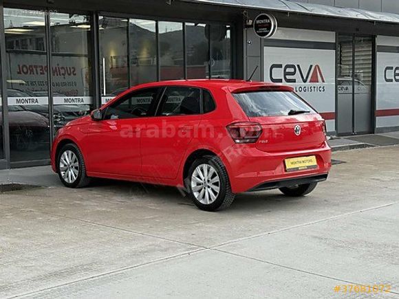 2018 VW POLO BOYASIZ 1.6 TDİ OTOMATİK HİGHLİNE KIRMIZI