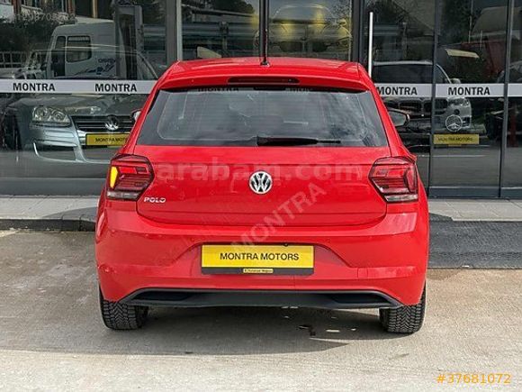 2018 VW POLO BOYASIZ 1.6 TDİ OTOMATİK HİGHLİNE KIRMIZI