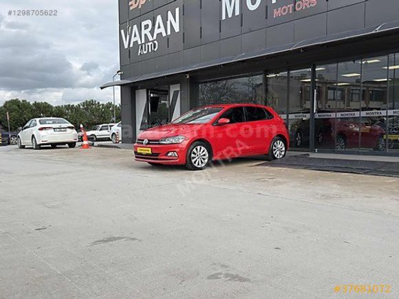 2018 VW POLO BOYASIZ 1.6 TDİ OTOMATİK HİGHLİNE KIRMIZI
