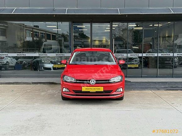 2018 VW POLO BOYASIZ 1.6 TDİ OTOMATİK HİGHLİNE KIRMIZI