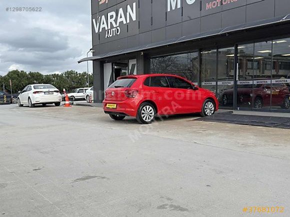 2018 VW POLO BOYASIZ 1.6 TDİ OTOMATİK HİGHLİNE KIRMIZI