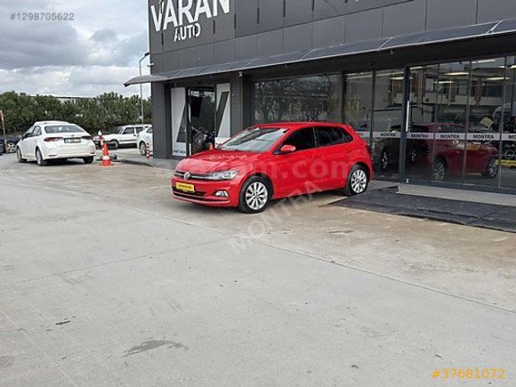 2018 VW POLO BOYASIZ 1.6 TDİ OTOMATİK HİGHLİNE KIRMIZI