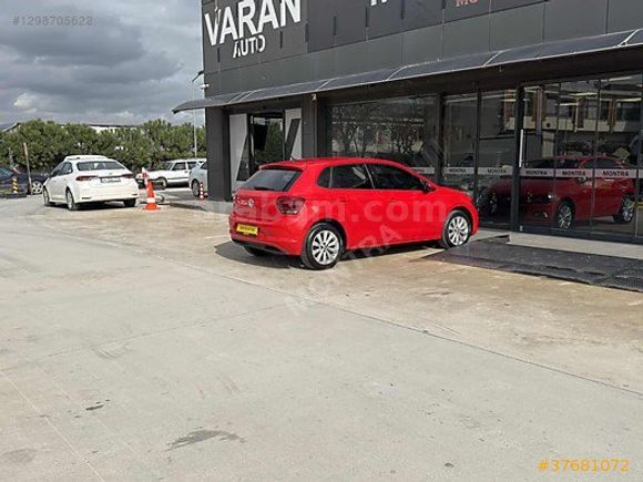 2018 VW POLO BOYASIZ 1.6 TDİ OTOMATİK HİGHLİNE KIRMIZI