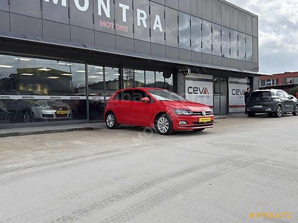 2018 VW POLO BOYASIZ 1.6 TDİ OTOMATİK HİGHLİNE KIRMIZI