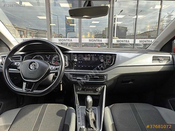 2018 VW POLO BOYASIZ 1.6 TDİ OTOMATİK HİGHLİNE KIRMIZI