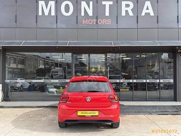2018 VW POLO BOYASIZ 1.6 TDİ OTOMATİK HİGHLİNE KIRMIZI
