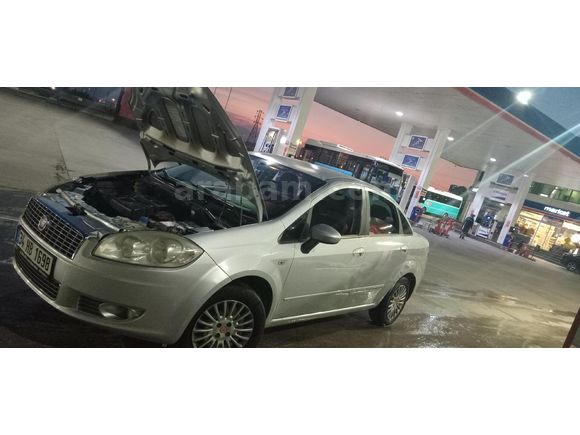 Memurdan satlik  Fiat Linea 1.4 Fire Active 2010 Model  220.000 km Gri