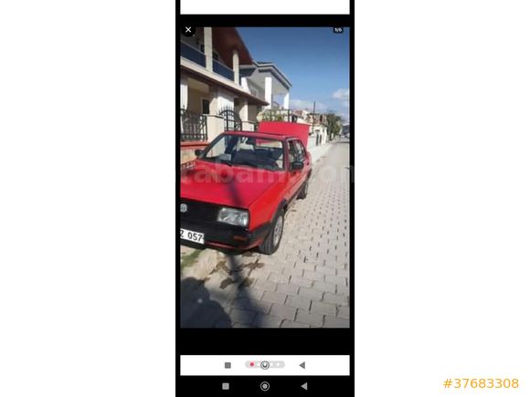 Sahibinden Volkswagen Jetta 1.6 TDi 1988 Model