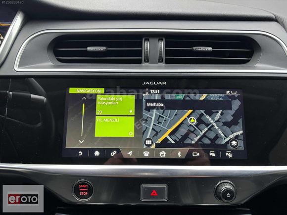 ER OTO 2019 JAGUAR I-PACE ELEKTRİK 4X4 CAM TAVAN