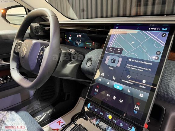 KIRMIZI AUTO'DN 2025 CİTROEN C5 AİRCROSS 1.2 HYBRİD PLUS 6001 KM