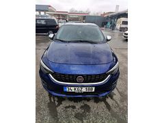 Sahibinden Fiat Egea 1.6 Multijet Mirror 2020 Model  128500 km Mavi