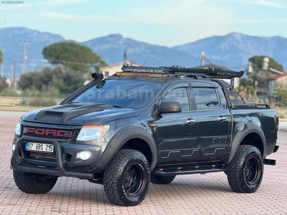 2015 MODEL 4x4 Ford RANGER OTOMATİK 3 PARÇA BOYALI