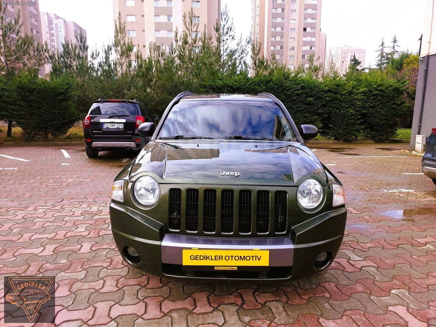 Galeriden Jeep Compass 2.0 CRD Limited 2007 Model İstanbul 275.000 km Yeşil 1