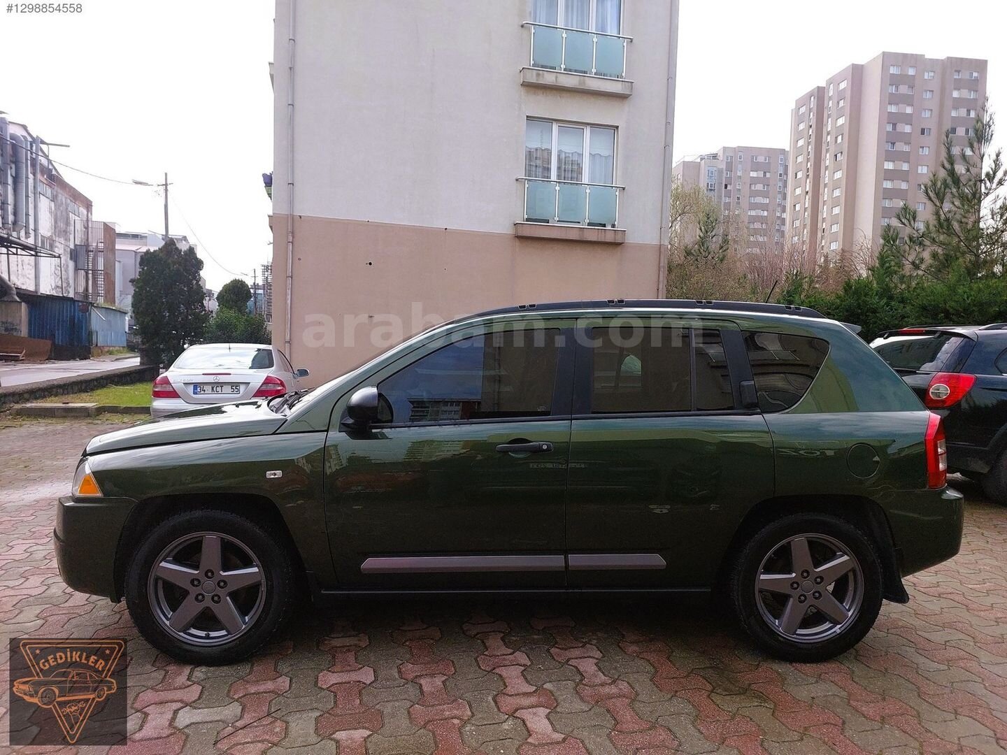 Galeriden Jeep Compass 2.0 CRD Limited 2007 Model İstanbul 275.000 km Yeşil 4
