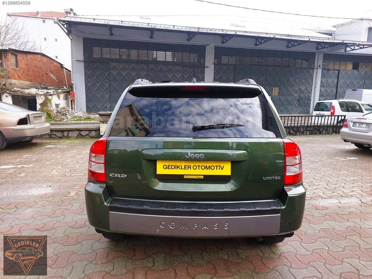 Galeriden Jeep Compass 2.0 CRD Limited 2007 Model İstanbul 275.000 km Yeşil 7