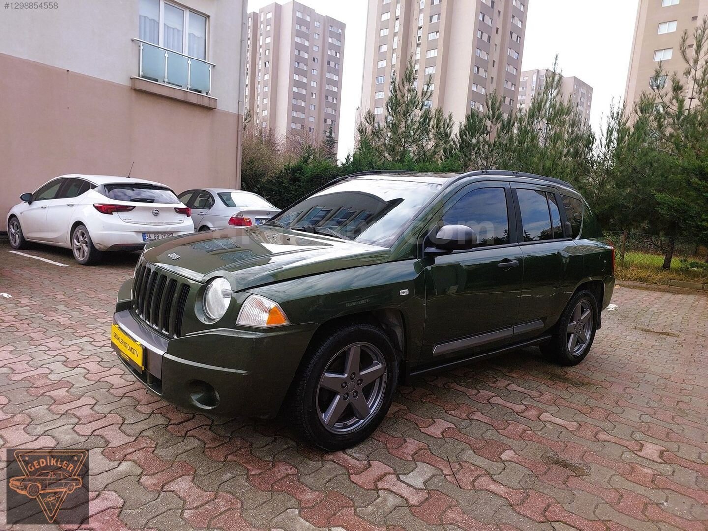 Galeriden Jeep Compass 2.0 CRD Limited 2007 Model İstanbul 275.000 km Yeşil 3