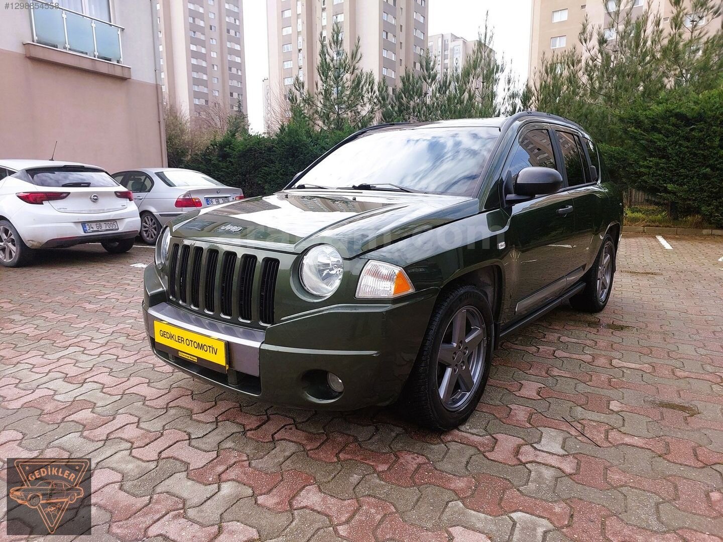 Galeriden Jeep Compass 2.0 CRD Limited 2007 Model İstanbul 275.000 km Yeşil 2
