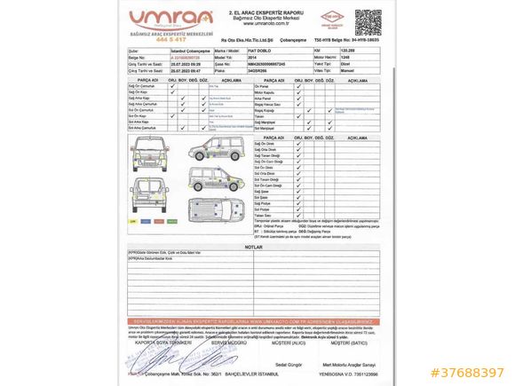 Sahibinden Fiat Doblo Cargo 1.3 Multijet Maxi 
