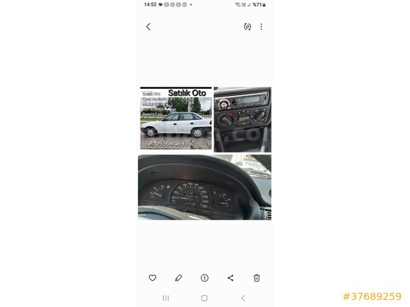 Sahibinden Opel Astra 1.4 GL 2000 Model  124 000 km Beyaz