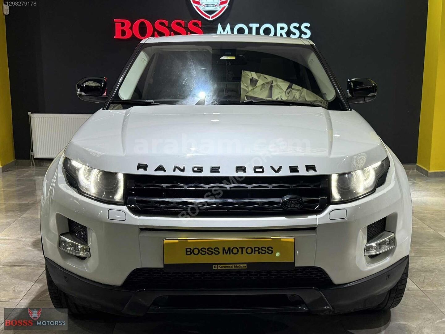 Galeriden Land Rover Range Evoque 2.0 Si4 Pure 2012 Model İstanbul 135.000 km Beyaz 2