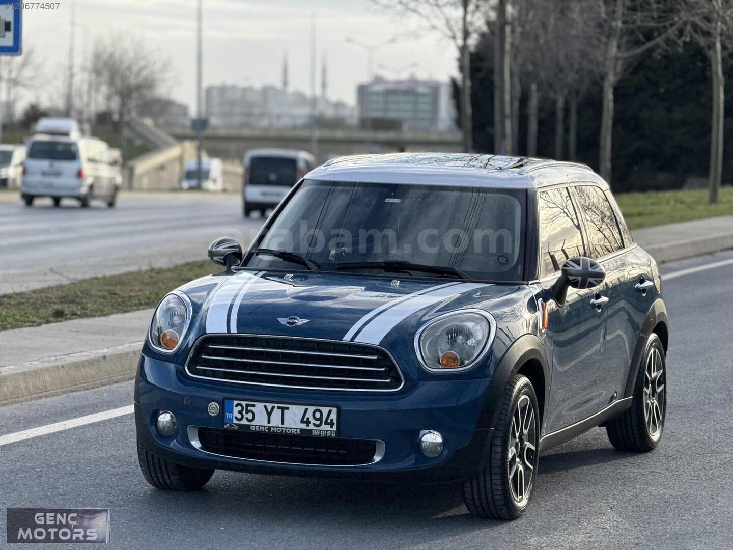 GENÇ MOTORS KARTA TAKSİT MAVİ MİNİ CAM TAVAN BOYASIZ ÇİFT RENK 5