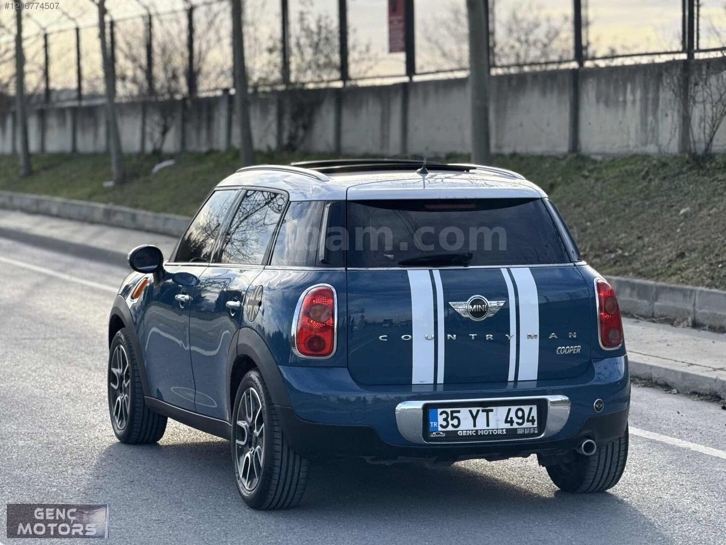 GENÇ MOTORS KARTA TAKSİT MAVİ MİNİ CAM TAVAN BOYASIZ ÇİFT RENK 6