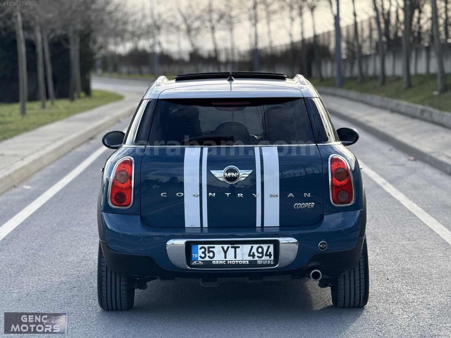 GENÇ MOTORS KARTA TAKSİT MAVİ MİNİ CAM TAVAN BOYASIZ ÇİFT RENK 7