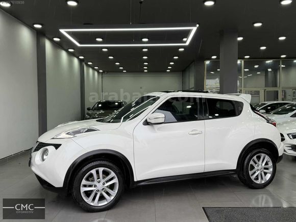 -CMC- NİSSAN JUKE 1.6 CAM TAVAN OTOMATİK 68.000 KM BEYAZ