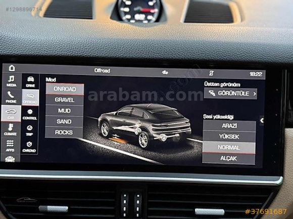 2019 CAYENNE COUPE HEAD UP AİR 21 JANT 360 SOĞUTMA HATASIZ BAYİ