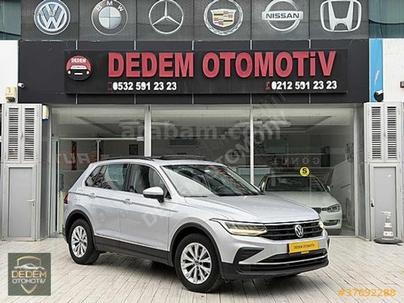 CAM TAVAN"LI 2021 VW TİGUAN 1.5 TSI ACT LİFE OTOMATİK 150HP