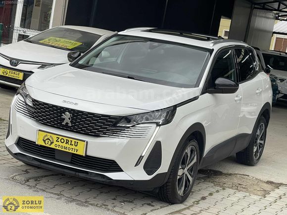 2022 HATASIZ PEUGEOT 3008 CAM TAVAN İLK EL 98.000KM %20 FATURA