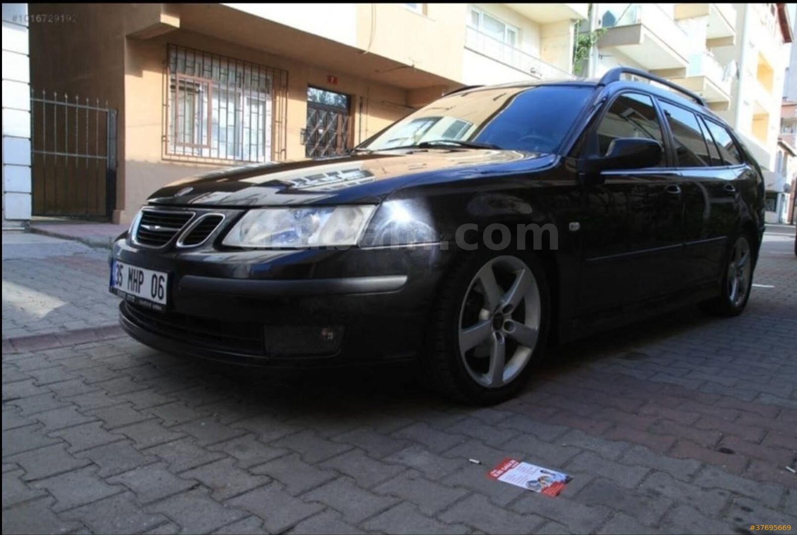 Sahibinden Saab 9-3 1.9 TiD Vector 2006 Model İstanbul 360.000 km Siyah 4