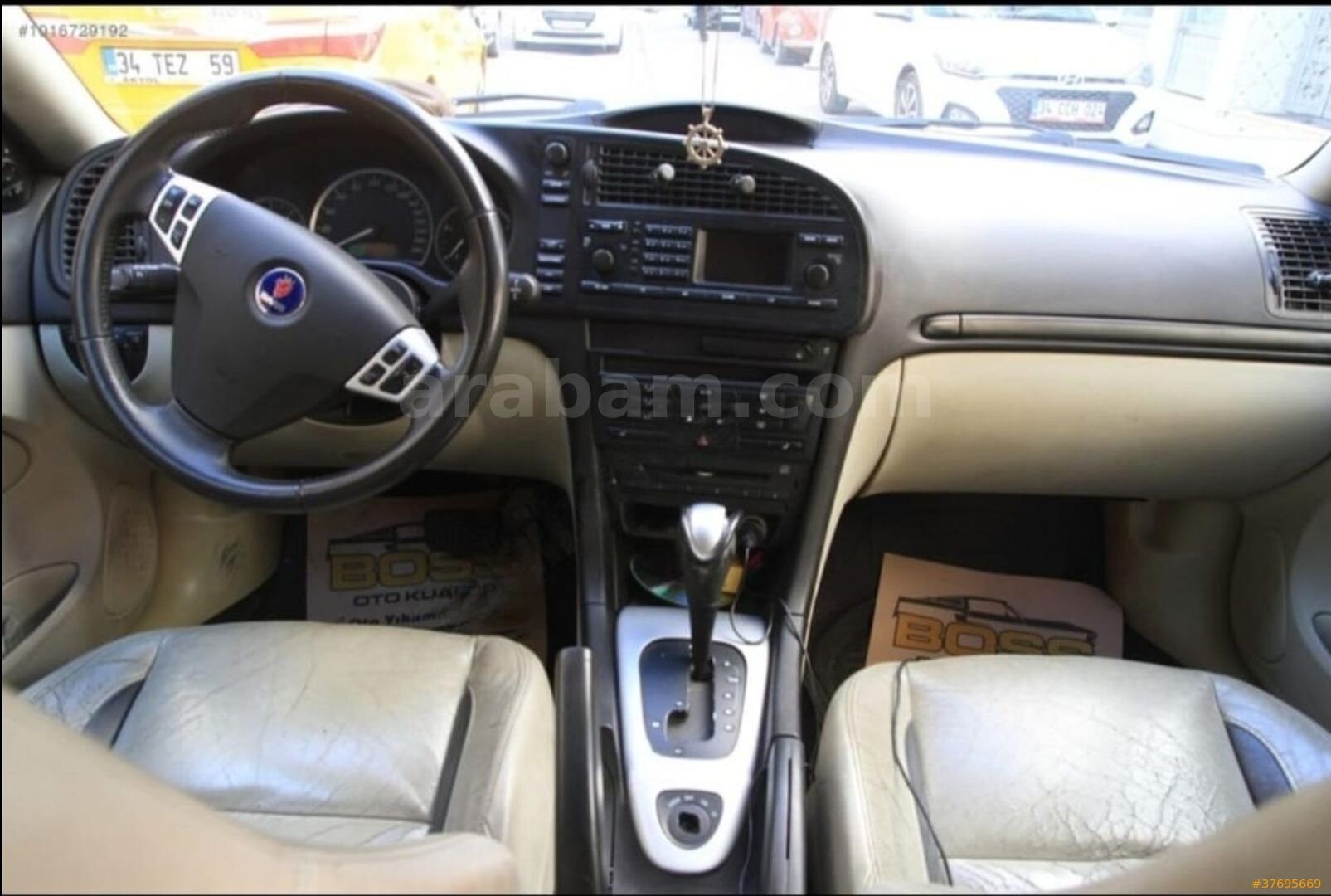 Sahibinden Saab 9-3 1.9 TiD Vector 2006 Model İstanbul 360.000 km Siyah 7