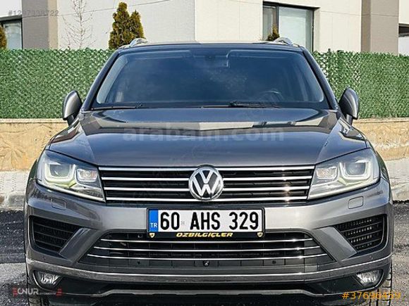 TOUAREG 3.0V6TDI BMT PREMİUM BOYASIZ CAM TVN 4 KOLTUK ISITMA AİR