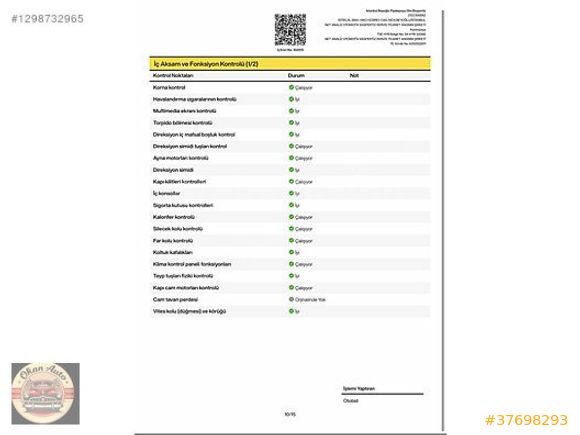 OKAN AUTO'DAN HATASIZ BOYASIZ EMSALSİZ CAM TAVAN YENİ TİP VİTES