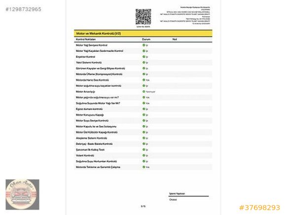 OKAN AUTO'DAN HATASIZ BOYASIZ EMSALSİZ CAM TAVAN YENİ TİP VİTES
