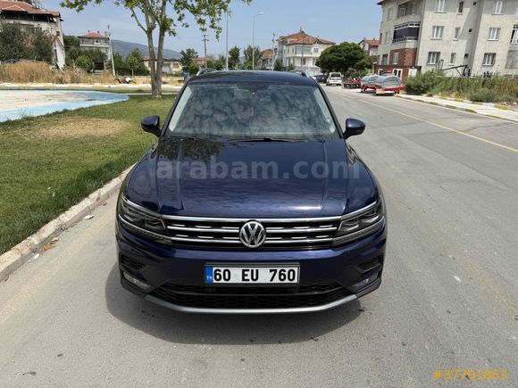 Sahibinden Volkswagen Tiguan 1.5 TSI Comfortline 2020 Model  109.000 km Mavi (metalik)