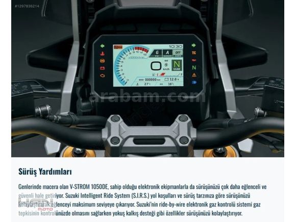 HAN MOTO'DAN 2025 V-STROM 1050 DE NAKİTE ÖZEL FİYAT
