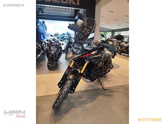 Galeriden Suzuki V-Strom 1050 DE 2025 Model İstanbul 0 km Siyah
