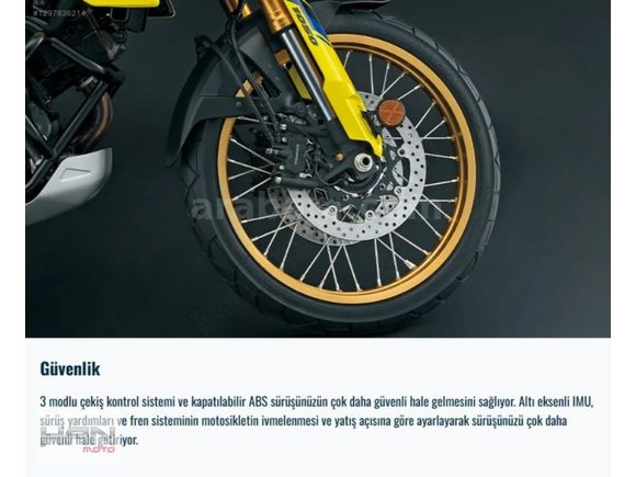 HAN MOTO'DAN 2025 V-STROM 1050 DE NAKİTE ÖZEL FİYAT