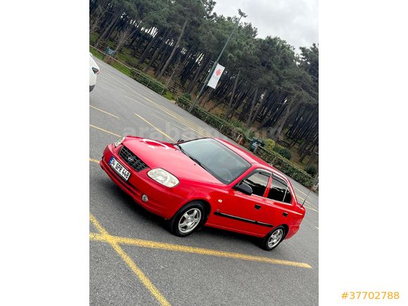 Sahibinden Hyundai Accent 1.5 CRDi GLS 2005 Model  245.000 km Kırmızı