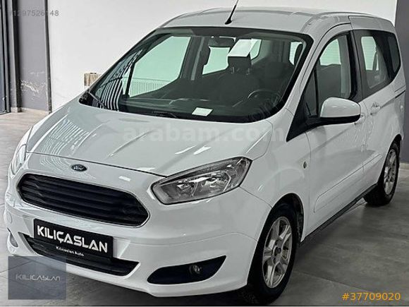 | 2015 FORD COURİER 1.5 TDCİ DELUX ÇİFT SÜRGÜ 520.000KM