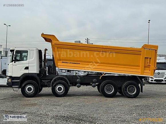 NEŞELİ'DEN *K.K.18 AY TAKSİT* 2015 SCANIA G 400 MANUEL+AC+HARDOX