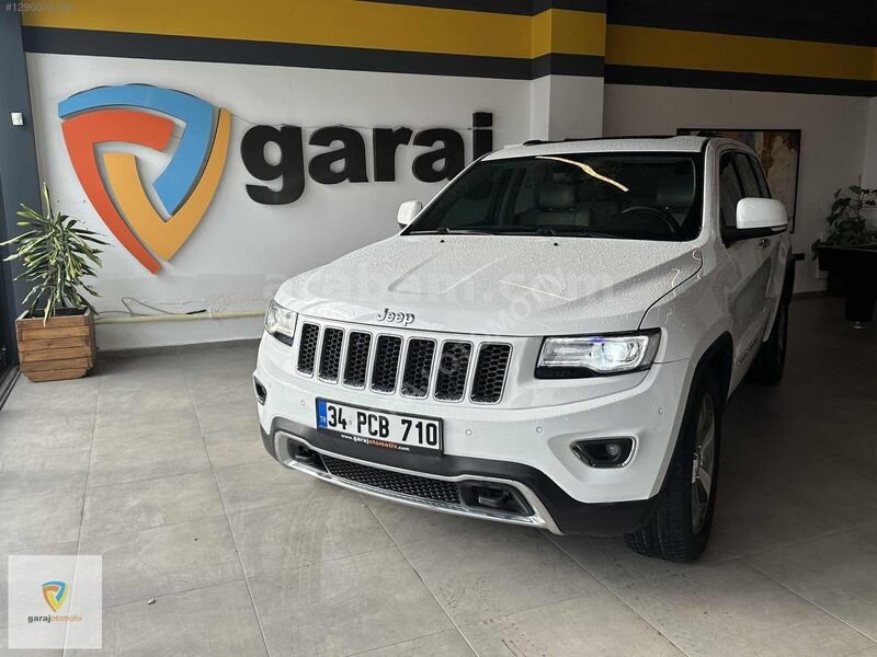 Galeriden Jeep Grand Cherokee 3.0 CRD Limited 2013 Model Bursa 269.000 km Beyaz