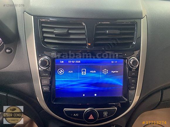 ÖZGÜR CENGİZ'DEN 2017 HYUNDAİ ACCENT BLUE 133.000 KM
